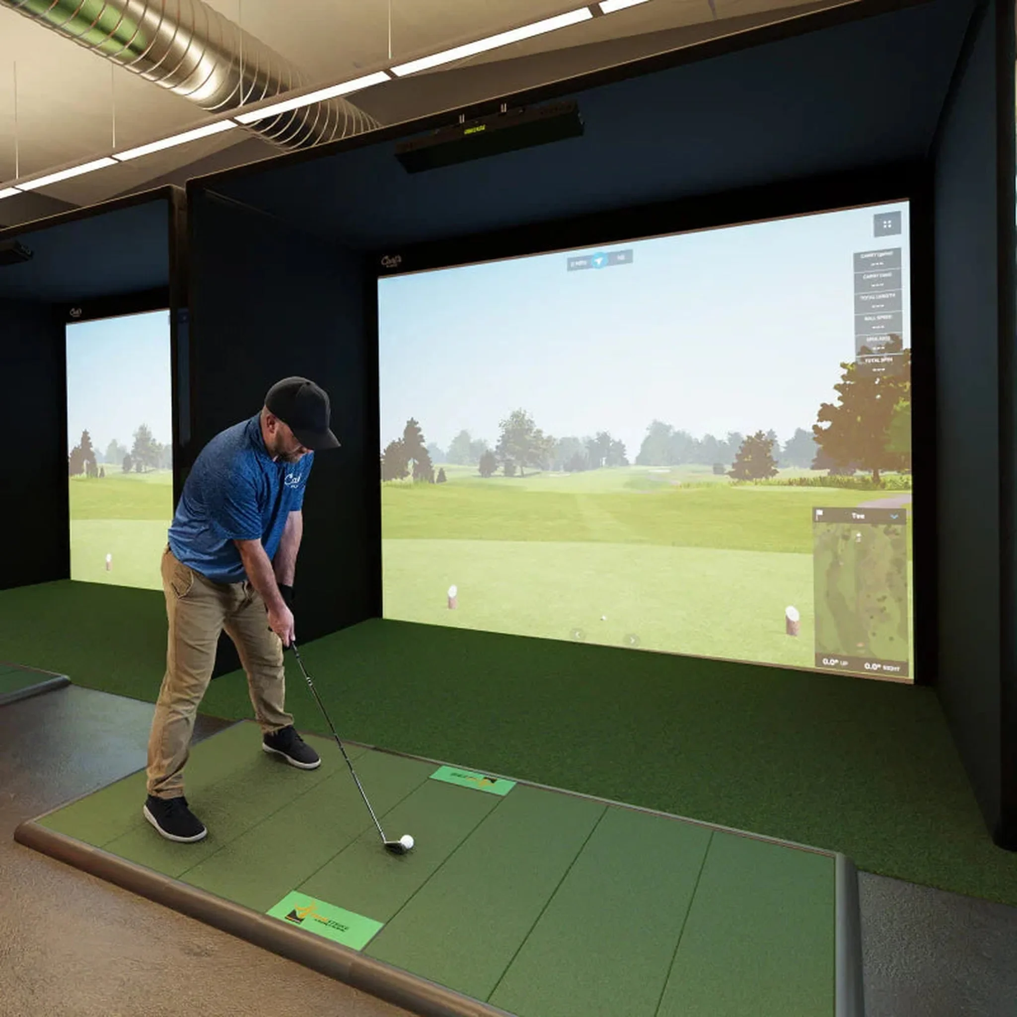 Carl's Place Pro Golf Simulator Enclosure Package - Image 8