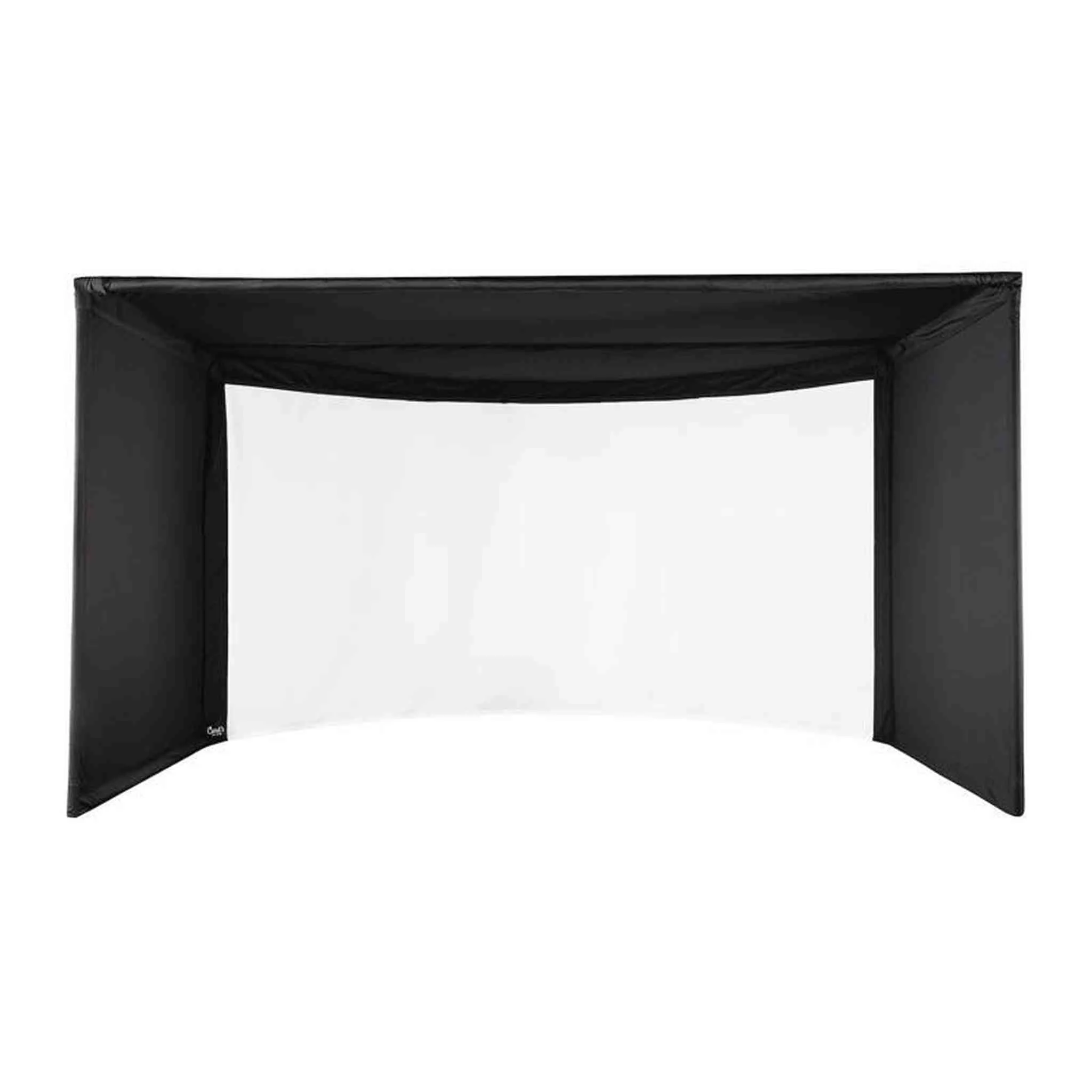 Carl's Place Curved Golf Simulator Enclosure Kit with Impact Screen - Image 3