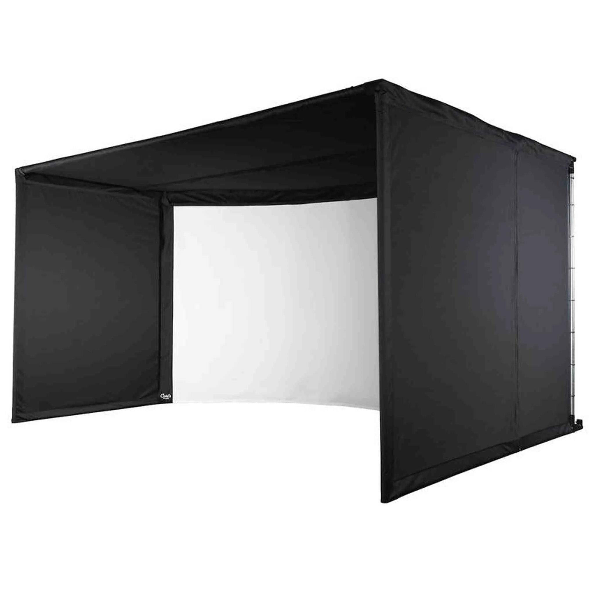 Carl's Place Curved Golf Simulator Enclosure Kit with Impact Screen - Image 5