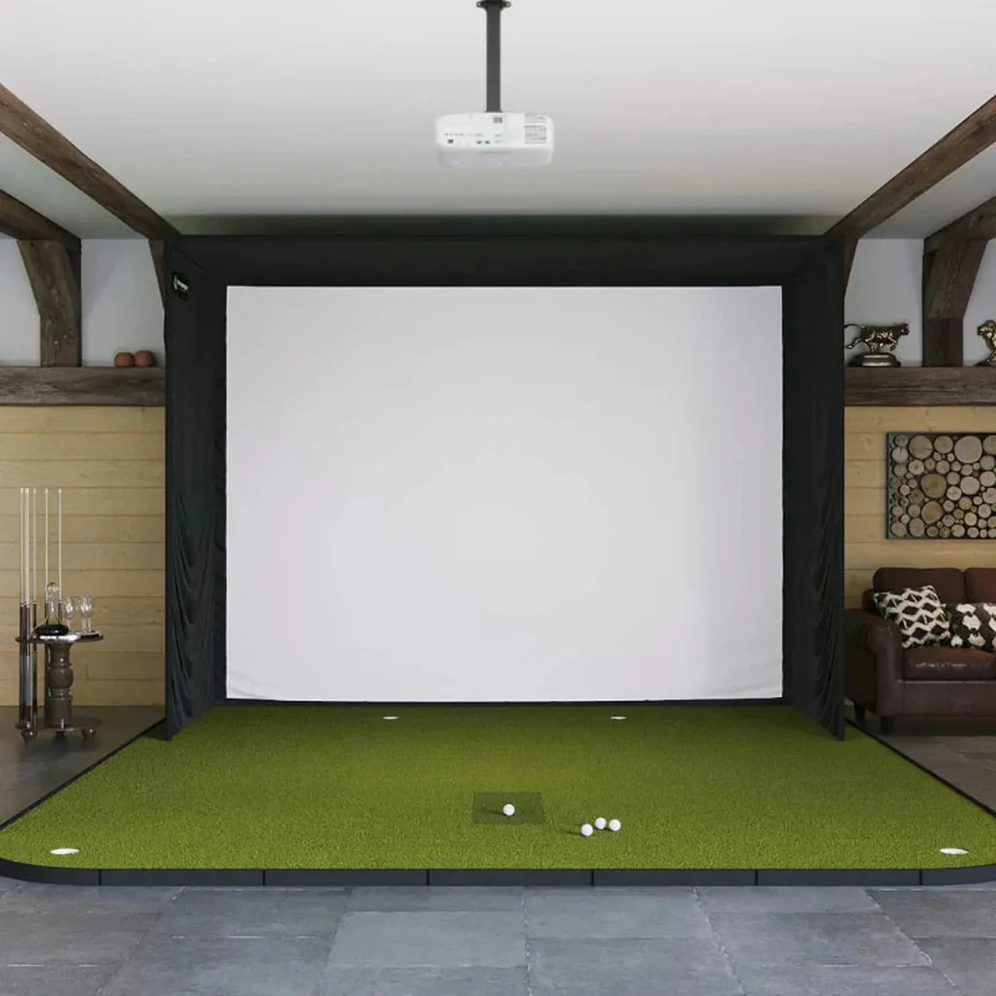 Uneekor EYE XO2 SIG12 Golf Simulator Package - Image 8