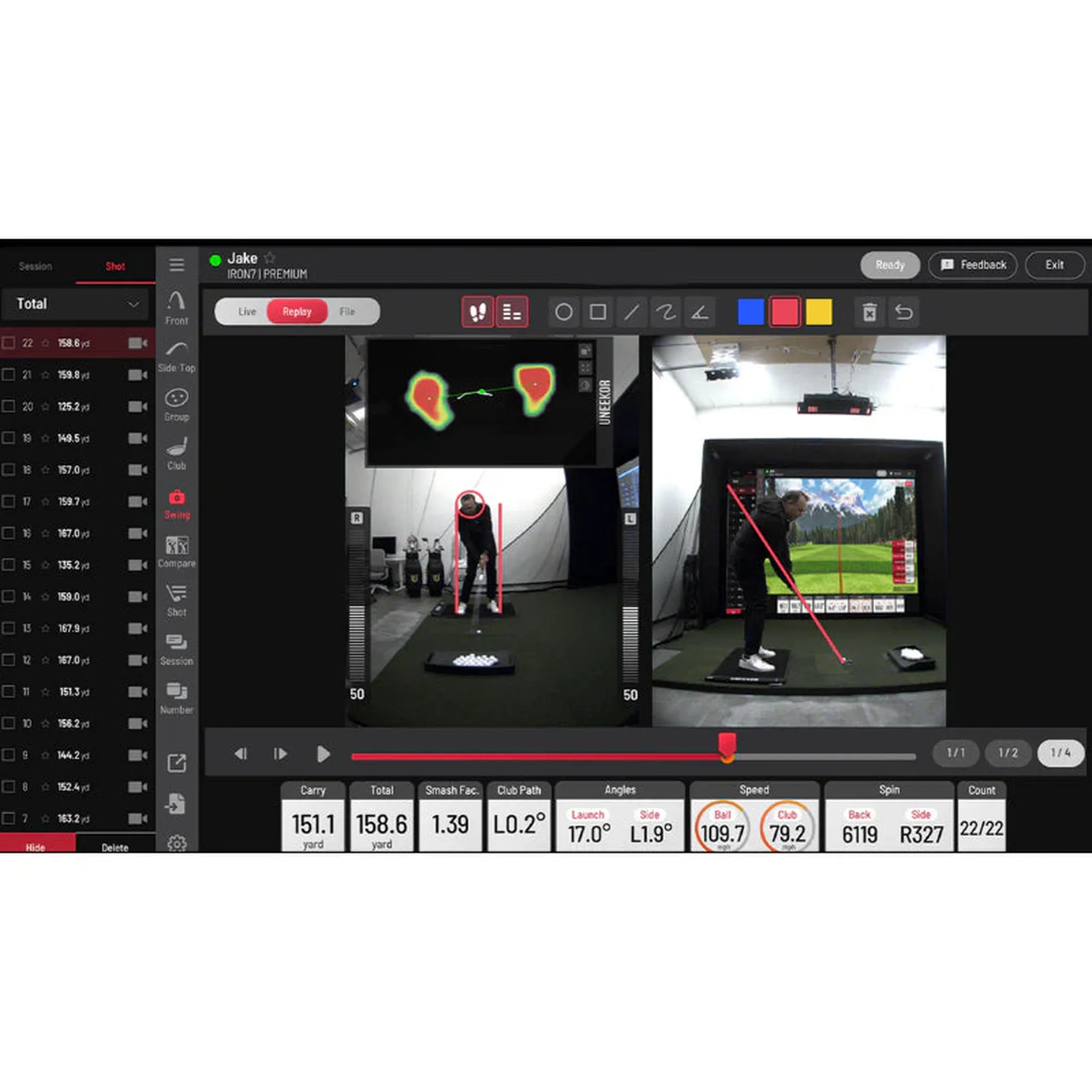 Uneekor Performance Optix + AI Swing Trainer - Image 10